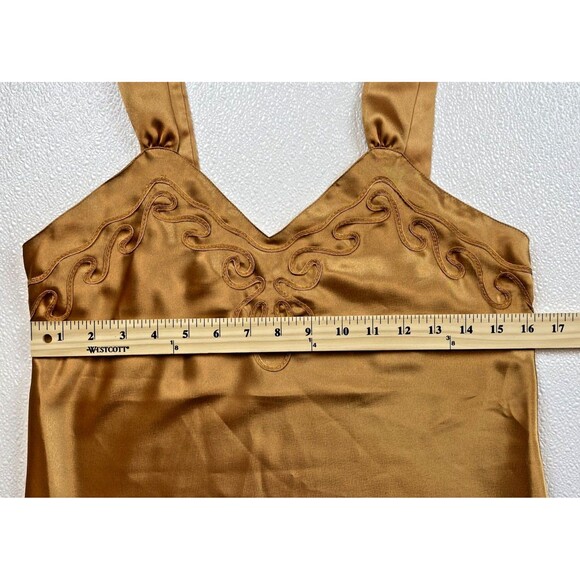 Women’s Gold Top Size Small AMANDA SMITH Top Shirt. In Very Good Condition - Picture 4 of 9
